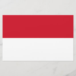 Papelería Bandera de Mónaco