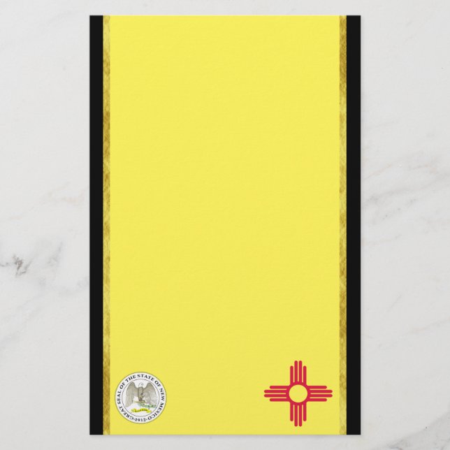 Papelería Bandera de Nuevo México (Anverso)