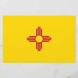 Papelería Bandera de Nuevo México (Estado de los Estados Uni