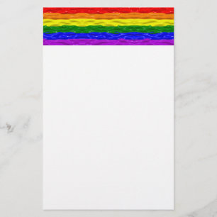 Papelería Bandera de orgullo SlipperyJoe's líquido rojo nara