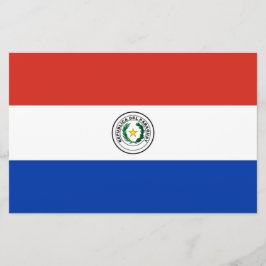 Papelería Bandera de Paraguay