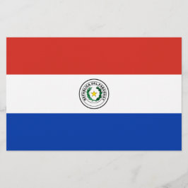 Papelería Bandera de Paraguay