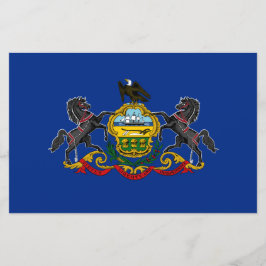 Papelería Bandera de Pensilvania