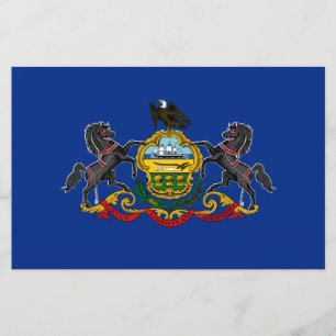 Papelería Bandera de Pensilvania