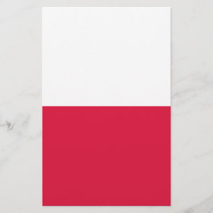 Papelería Bandera de Polonia