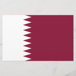 Papelería Bandera de Qatar