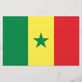 Papelería Bandera de Senegal