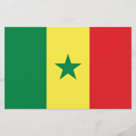 Papelería Bandera de Senegal