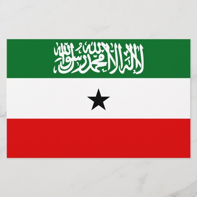 Papelería Bandera de Somaliland (Anverso)