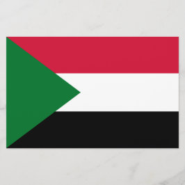 Papelería Bandera de Sudán