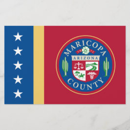 Papelería Bandera del condado de Maricopa (Arizona)