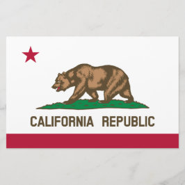 Papelería Bandera del estado de California