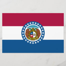 Papelería Bandera del Estado de Misuri