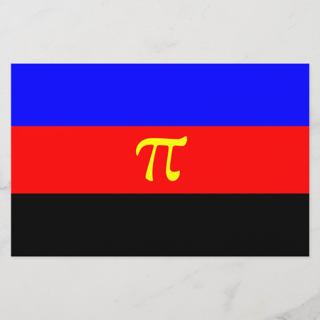Papelería Bandera del Orgullo Polímaro (Anverso)