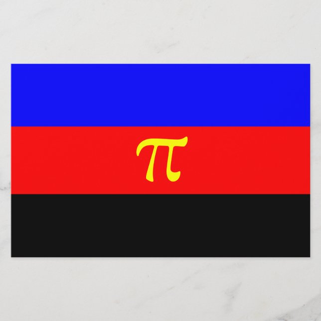 Papelería Bandera del Orgullo Polímaro (Anverso)
