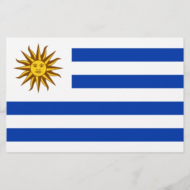 Papelería Bandera del Uruguay (Uruguay) (Anverso)