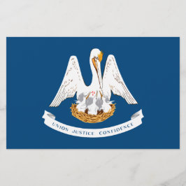 Papelería Bandera Estatal de Luisiana