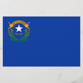 Papelería Bandera Estatal de Nevada