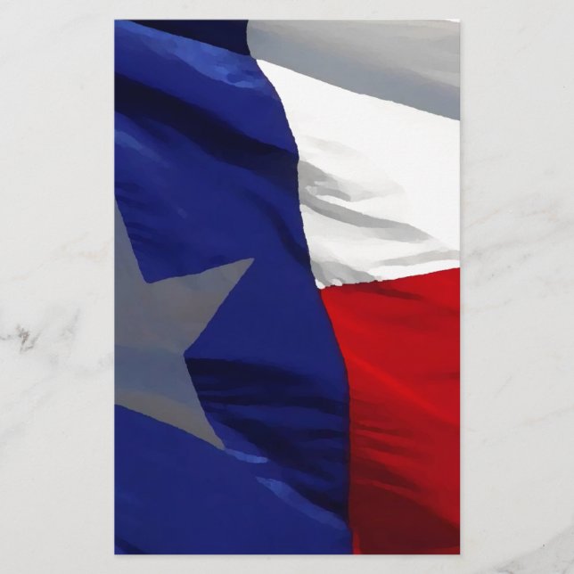 Papelería Bandera Estatal de Texas (Anverso)