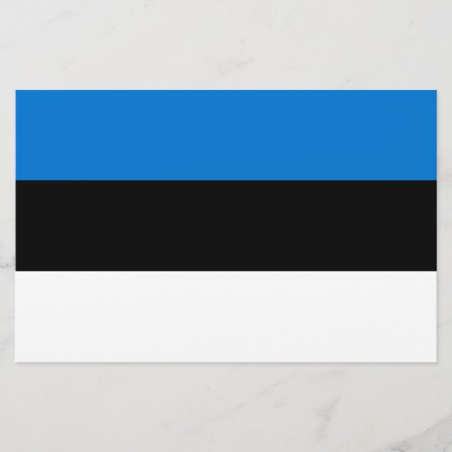 Papelería Bandera estonia (Anverso)