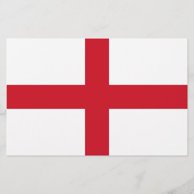 Papelería Bandera inglesa (Inglaterra) (Anverso)