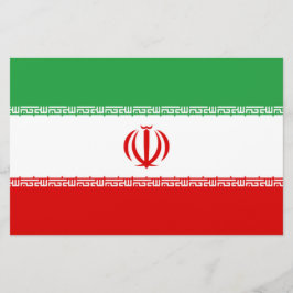 Papelería Bandera iraní (Irán) (persa)