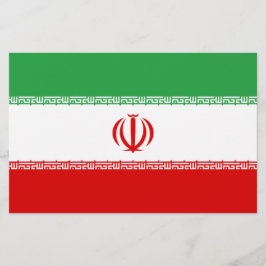 Papelería Bandera iraní (Irán) (persa)