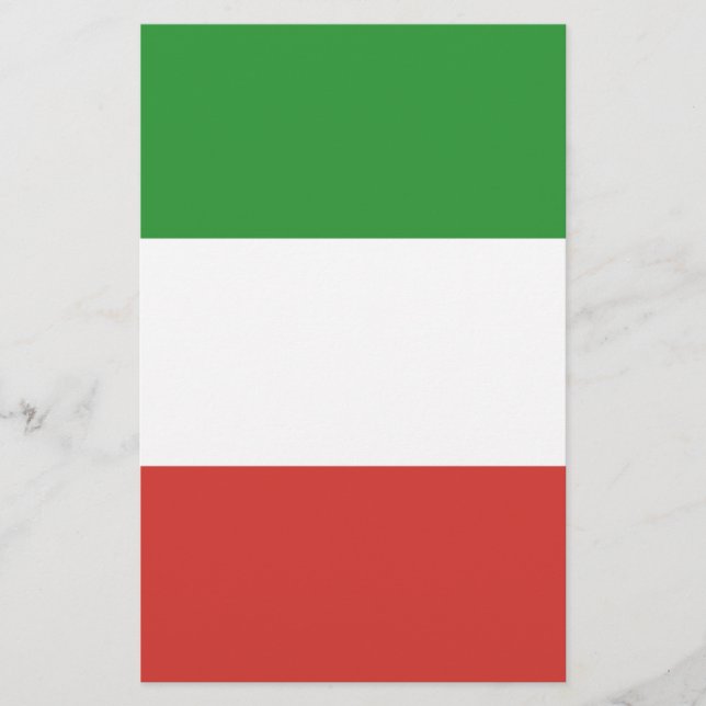 Papelería Bandera italiana (Anverso)