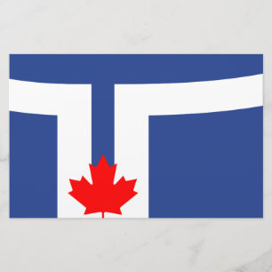 Papelería Bandera municipal de Toronto (Canadá)
