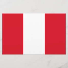 Papelería Bandera peruana (Perú)