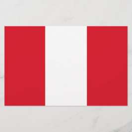 Papelería Bandera peruana (Perú)