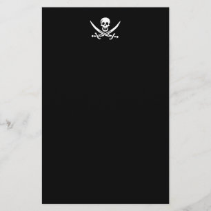Papelería Bandera pirata de Jolly roger