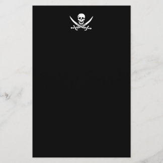 Papelería Bandera pirata de Jolly roger