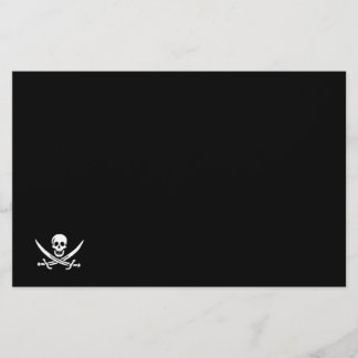 Papelería Bandera pirata de Jolly roger