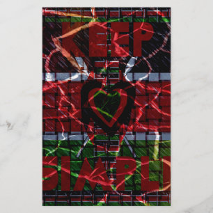 Papelería Bandera rota: Manténganlo simple - Resiliencia ken