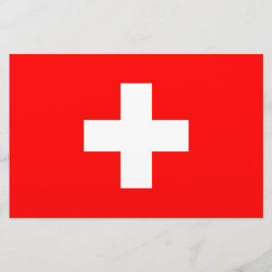 Papelería Bandera Suiza (Suiza)