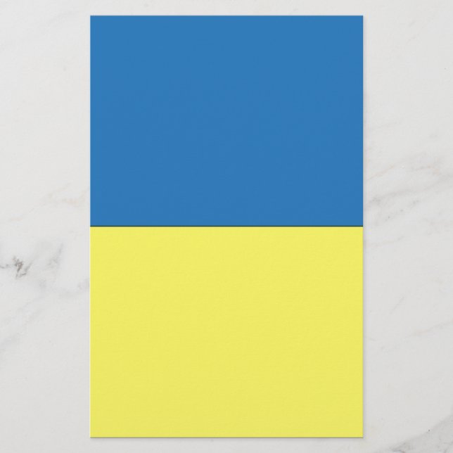 Papelería Bandera ucraniana (Anverso)