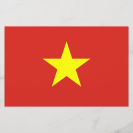 Papelería Bandera vietnamita (Vietnam)