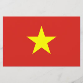 Papelería Bandera vietnamita (Vietnam)