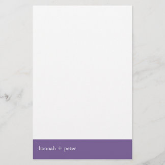 Papelería Banner Lavendar :