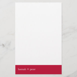 Papelería Banner rojo veneciano :: Estacionamiento
