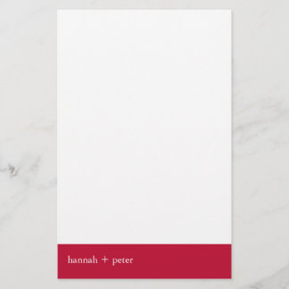 Papelería Banner rojo veneciano :: Estacionamiento