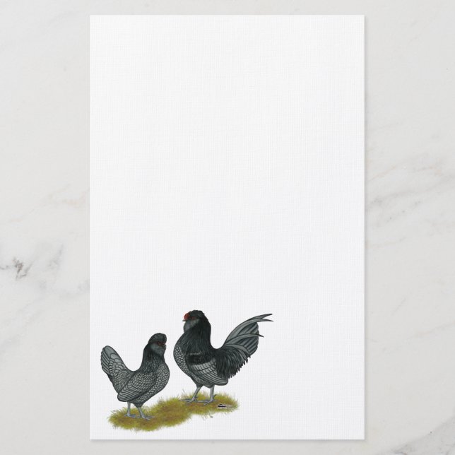 Papelería Bantams (Anverso)