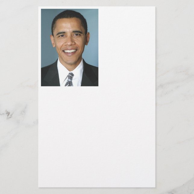 Papelería Barack Obama (Anverso)
