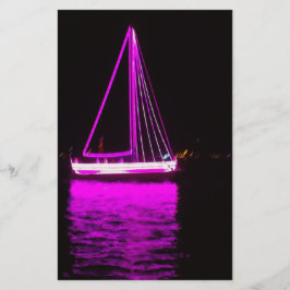 Papelería Barco Morado