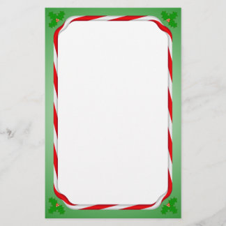 Papelería Bastón de caramelo del navidad