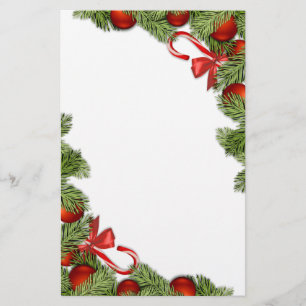 Papelería Bastón de caramelo del navidad y detalle del árbol