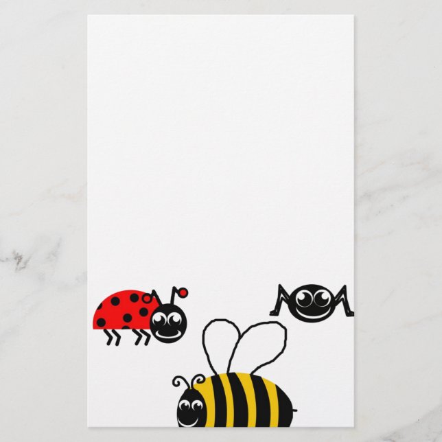 Papelería Bee Buzz (Anverso)