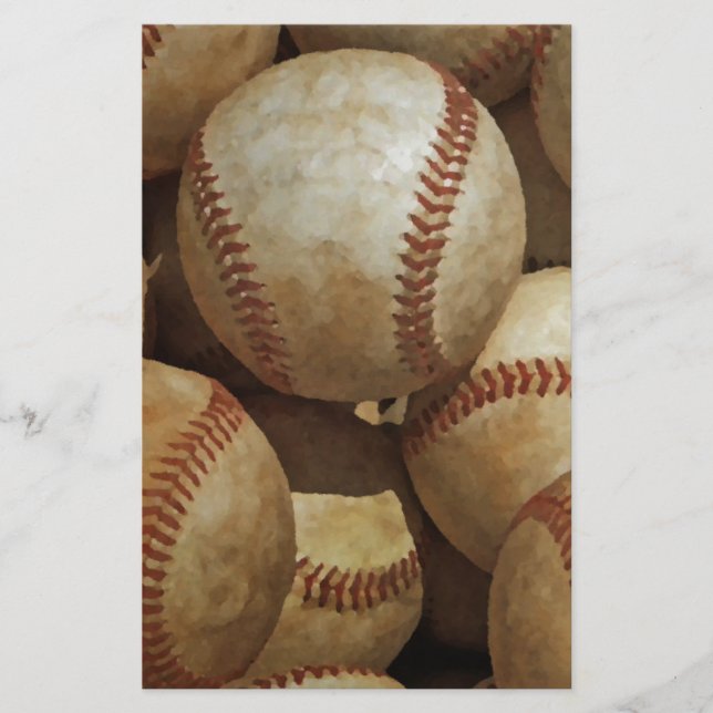 Papelería Béisbol (Anverso)