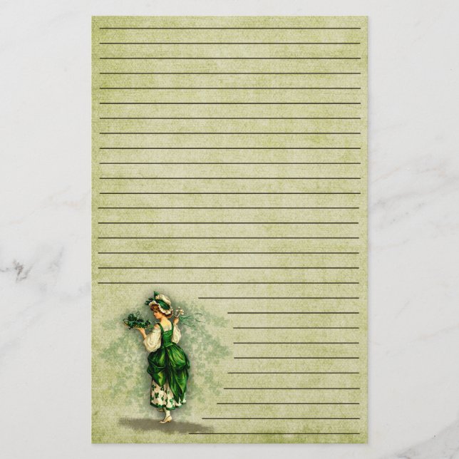 Papelería Bendiciones irlandesas- Stationery- (Anverso)